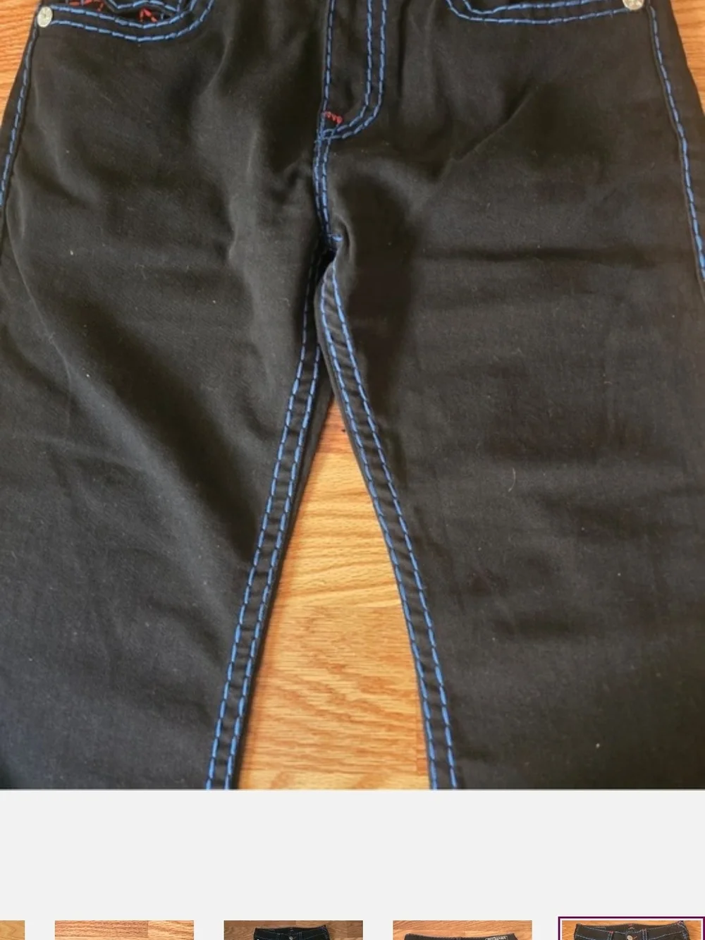 True Religion Men Black 2026 True Religion Jeans. Black Straight Fit. Like New